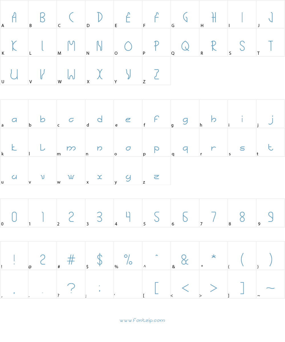 THE SCIENCE ARCHAEOLOGIST Font Character